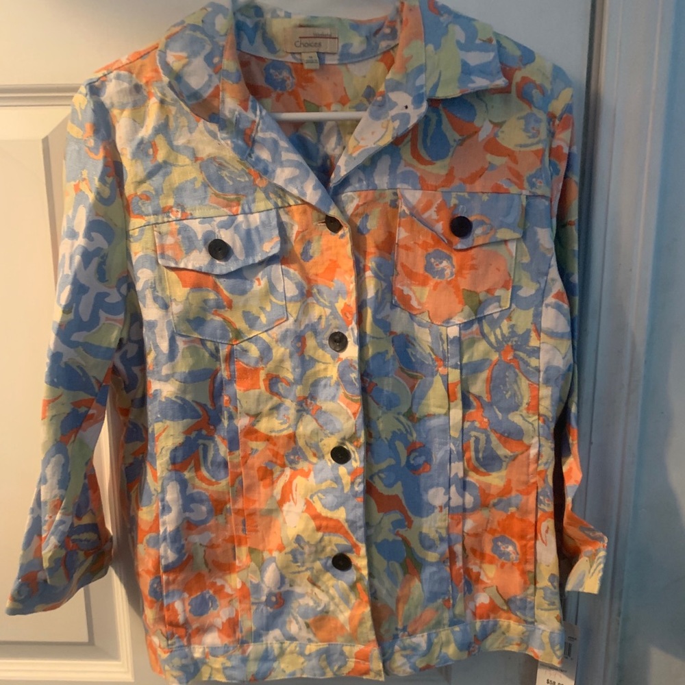 Weekend Choices size M lightweight Jacket
